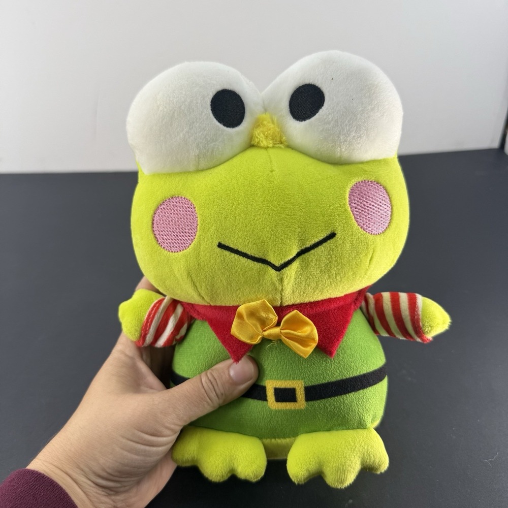 Sanrio Hello Kitty and Friends "Keroppi" Christmas Elf 9" Plush 2023